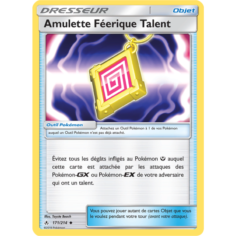 Amulette Féerique Talent 171/214