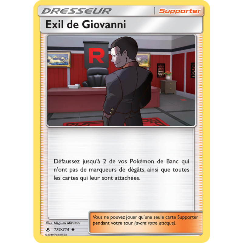Exil de Giovanni 174/214
