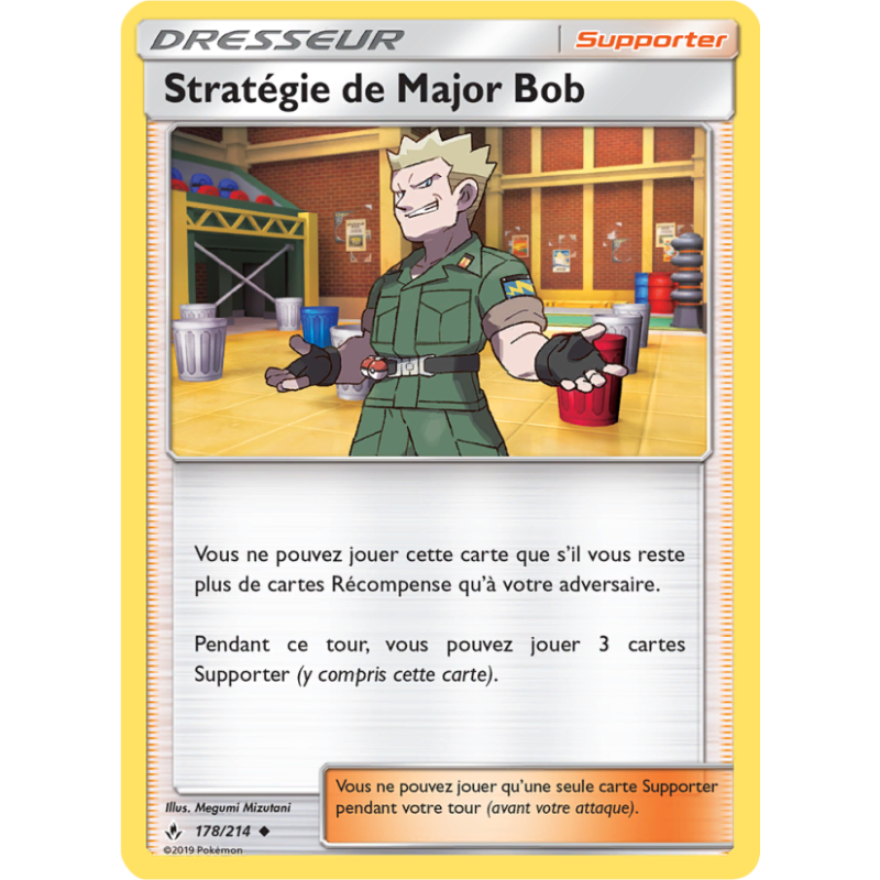 Stratégie de Major Bob 178/214