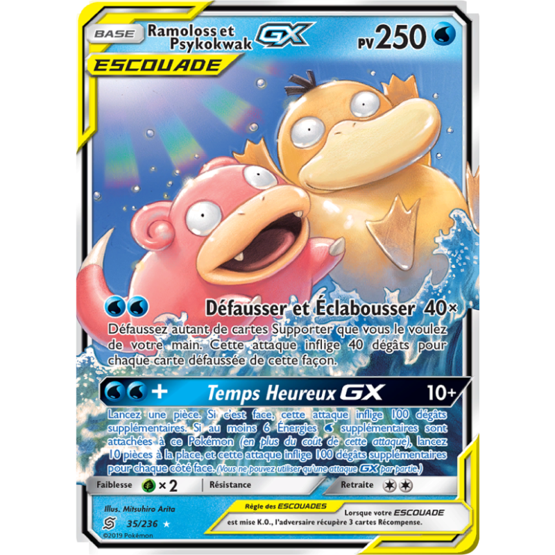 Ramoloss et Psykokwak GX 35/236