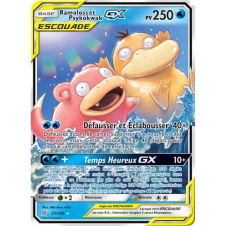 Ramoloss et Psykokwak GX 35/236