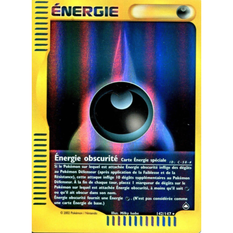 Énergie obscurité 142/147