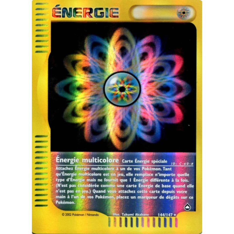 Énergie multicolore 144/147