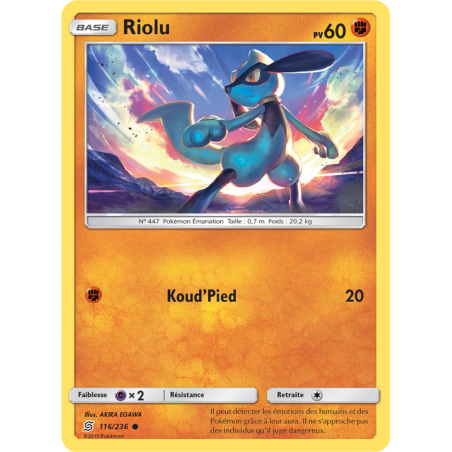 Riolu 116/236