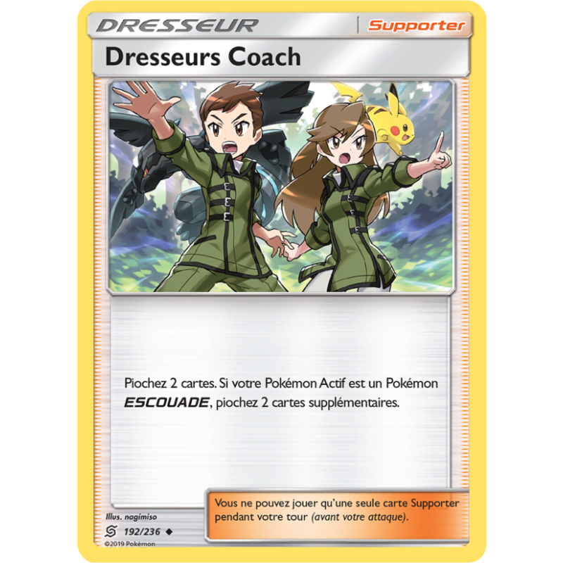 Dresseurs Coach 192/236