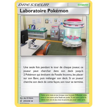 Laboratoire Pokémon 205/236