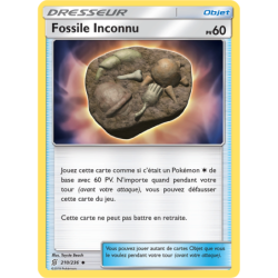 Fossile Inconnu 210/236