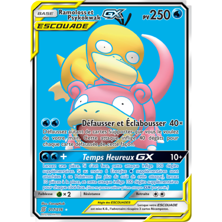 Ramoloss et Psykokwak GX 217/236