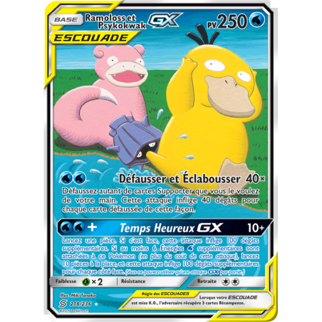 Ramoloss et Psykokwak GX 218/236