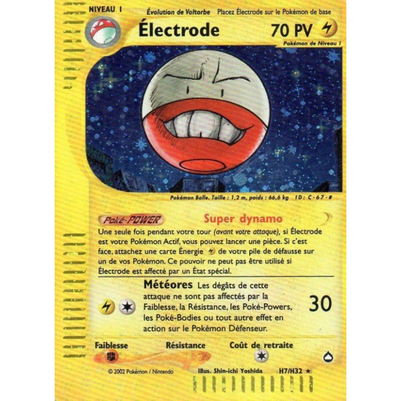 Électrode H7/147