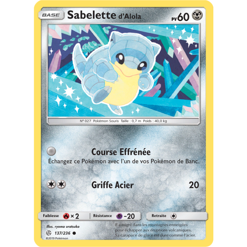 Sabelette d’Alola 137/236