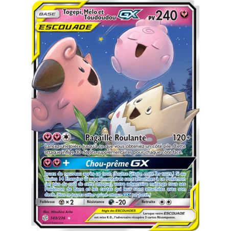 Togepi, Mélo et Toudoudou GX 143/236