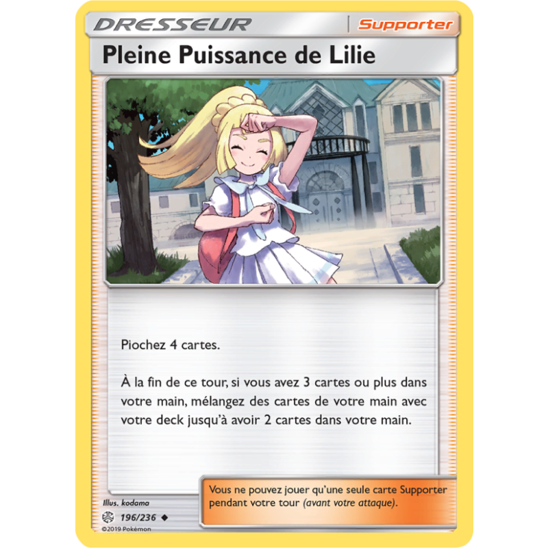 Pleine Puissance de Lilie 196/236