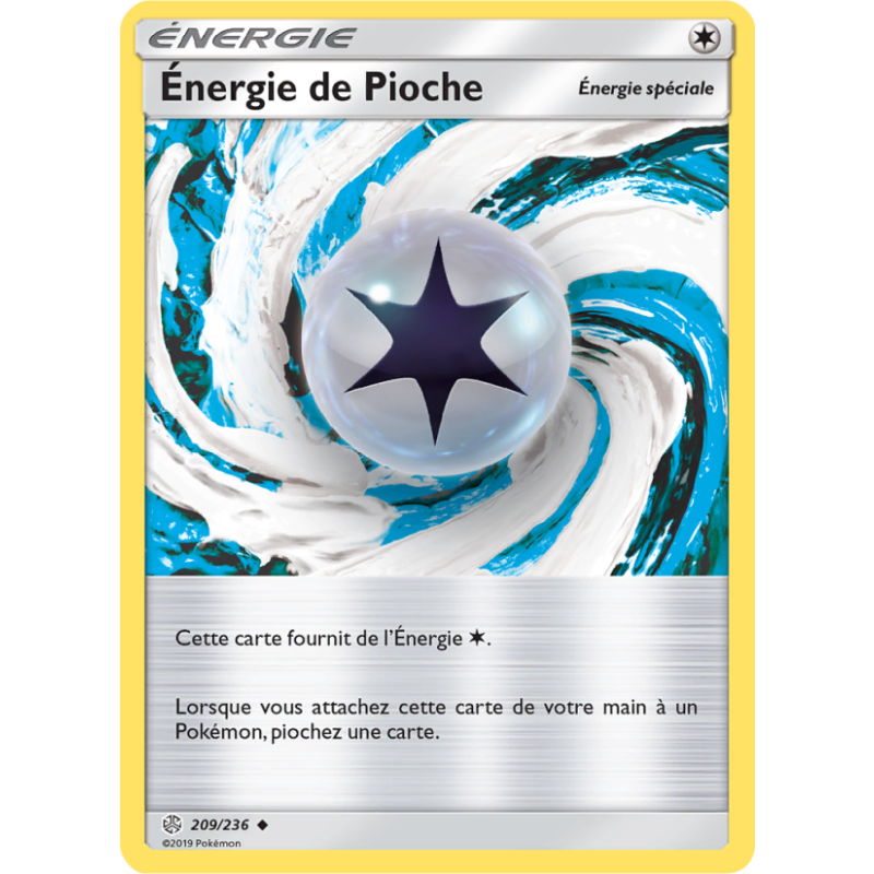 Énergie de Pioche 209/236