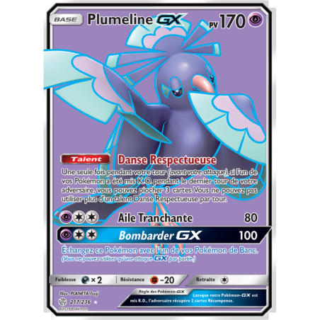 Plumeline GX 217/236