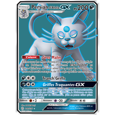 Persian d’Alola GX 219/236