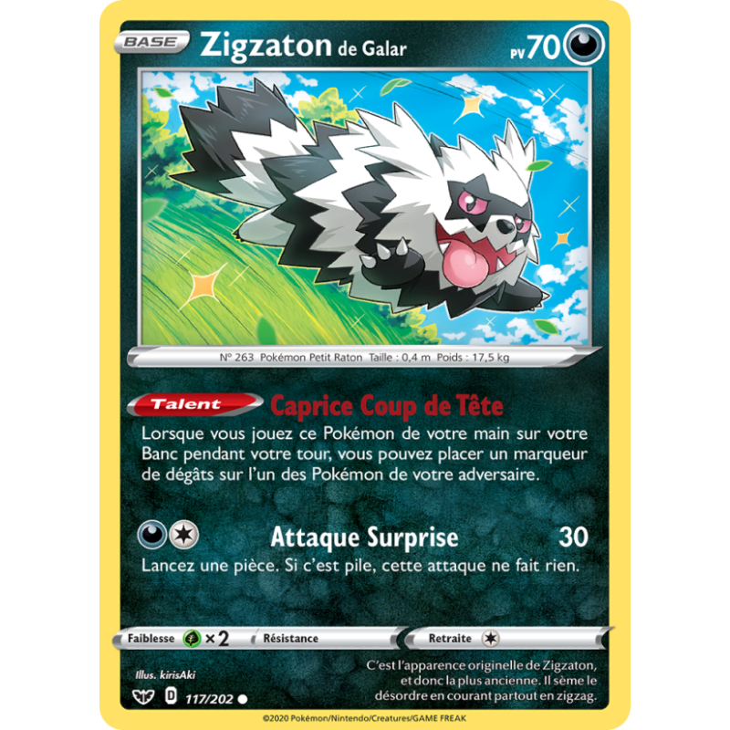 Zigzaton de Galar 117/202