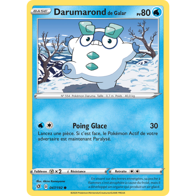 Darumarond de Galar 47/192