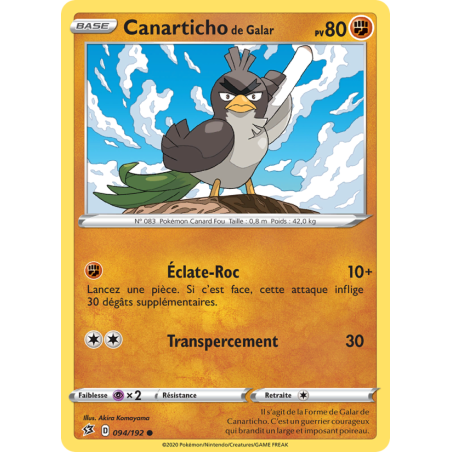 Canarticho de Galar 94/192