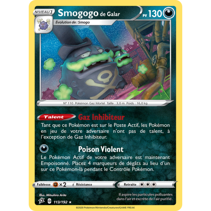 Smogogo de Galar 113/192