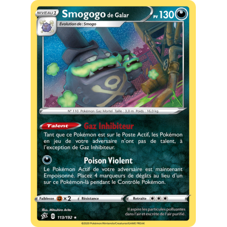 Smogogo de Galar 113/192