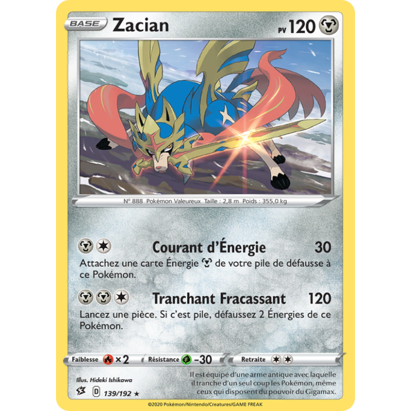 Zacian 139/192