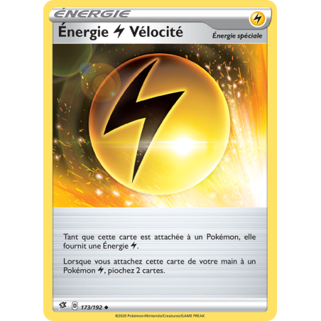 Énergie Lightning Vélocité 173/192