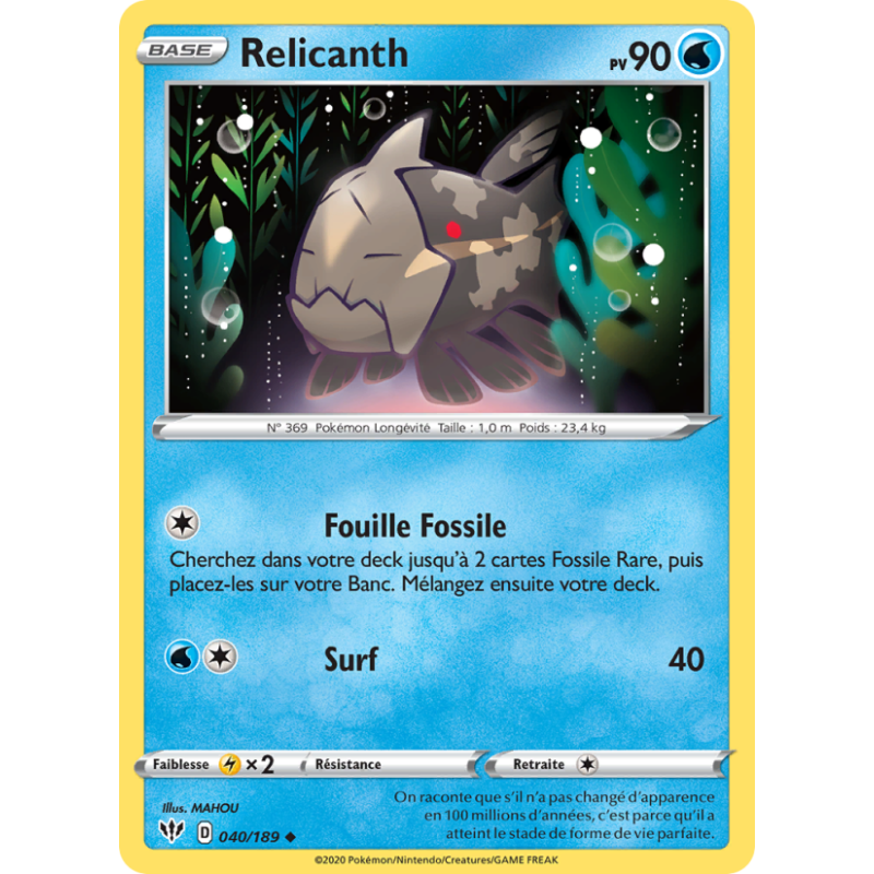 Relicanth 40/189