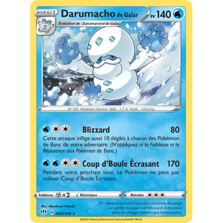 Darumacho de Galar 44/189