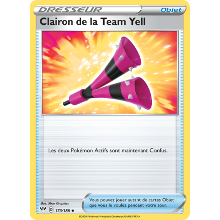 Clairon de la Team Yell 173/189