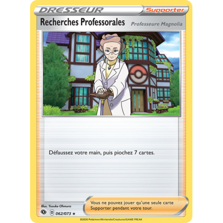 Recherches Professorales (Professeure Magnolia) 62/70