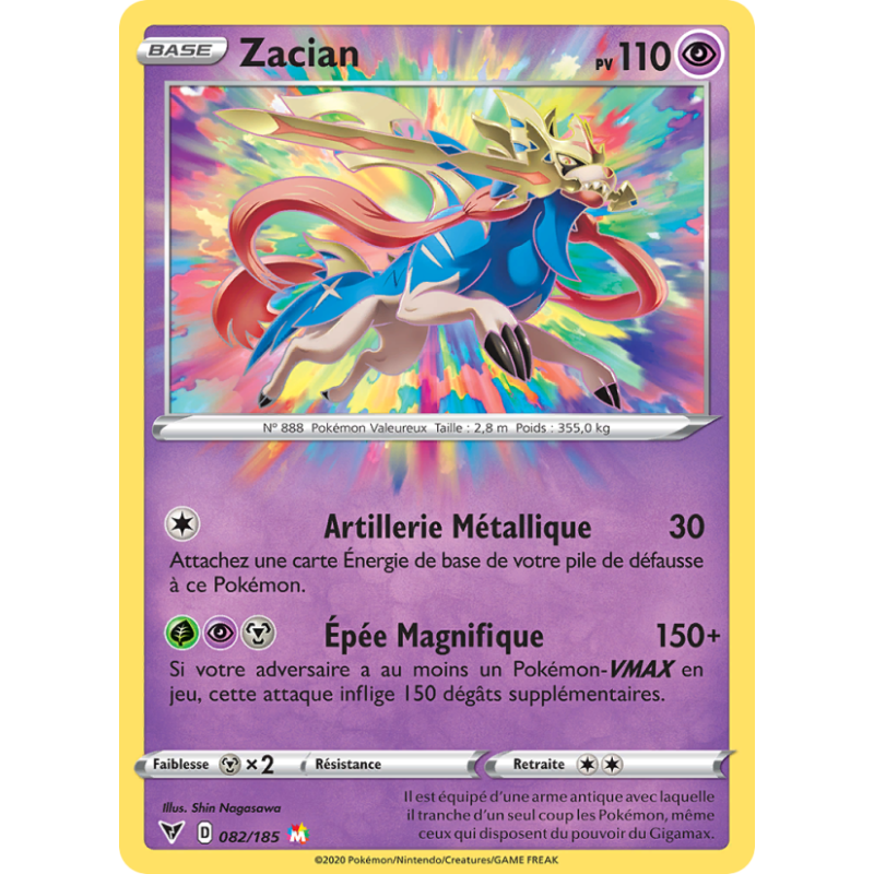 Zacian 82/185