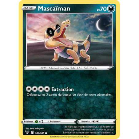 Mascaïman 107/185