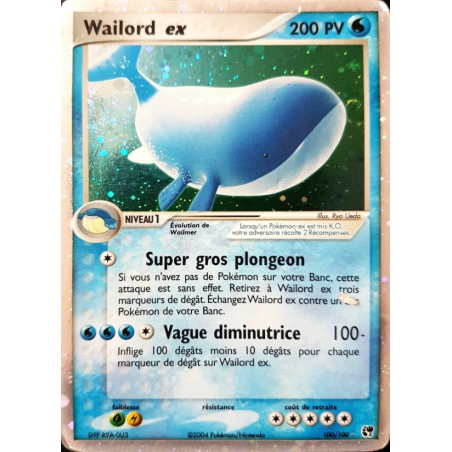 Wailord ex 100/100