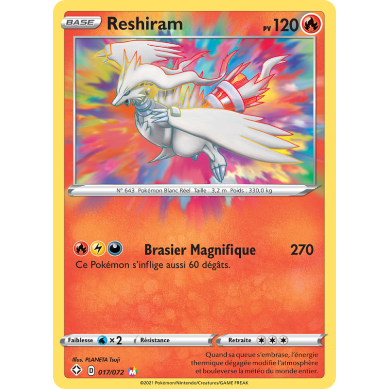 Reshiram 17/72