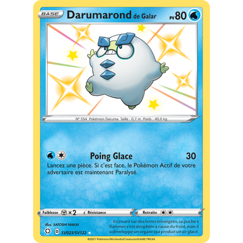 Darumarond de Galar SV023/72