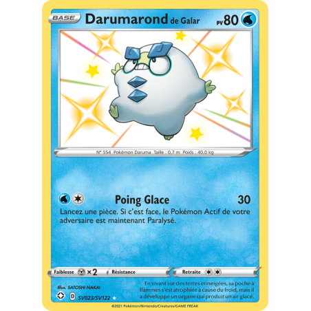 Darumarond de Galar SV023/72