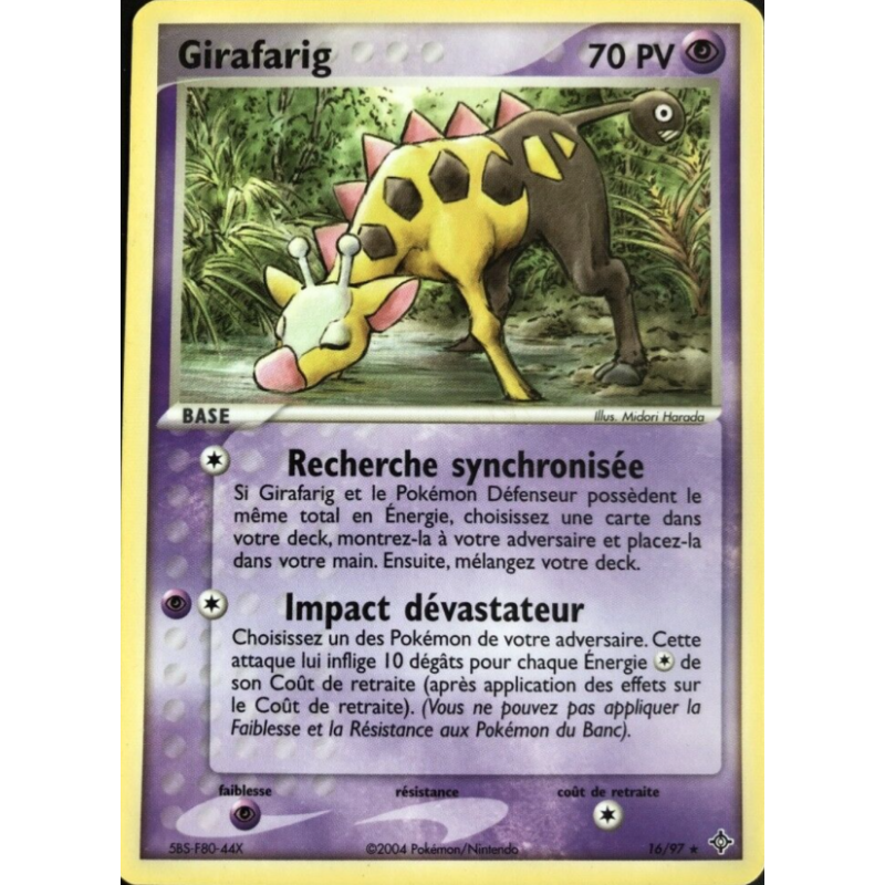 Girafarig 16/97