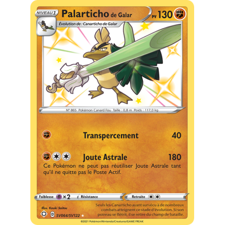 Palarticho de Galar SV064/72