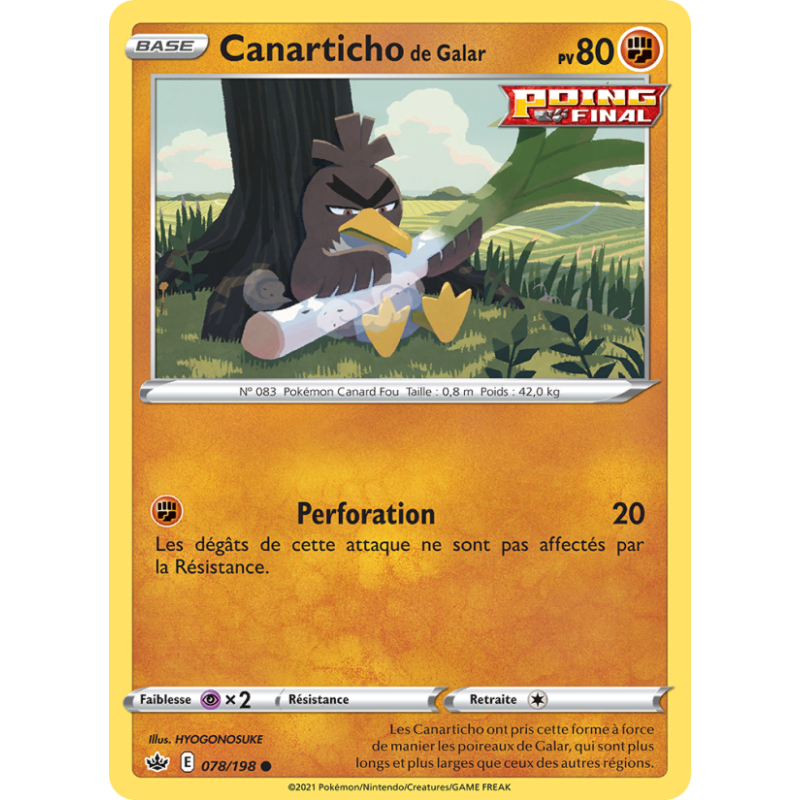 Canarticho de Galar 78/190