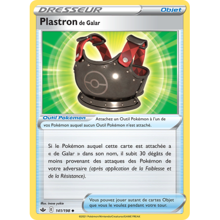 Plastron de Galar 141/190