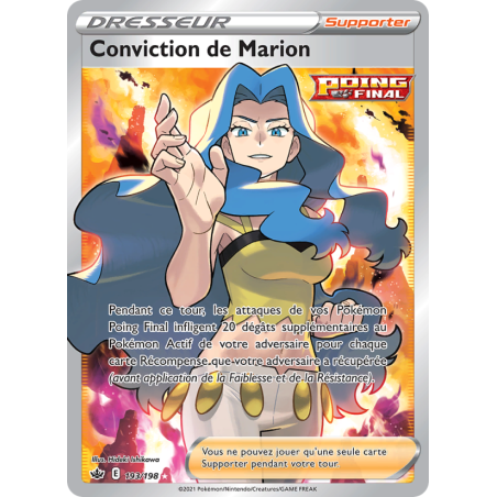 Conviction de Marion 193/198