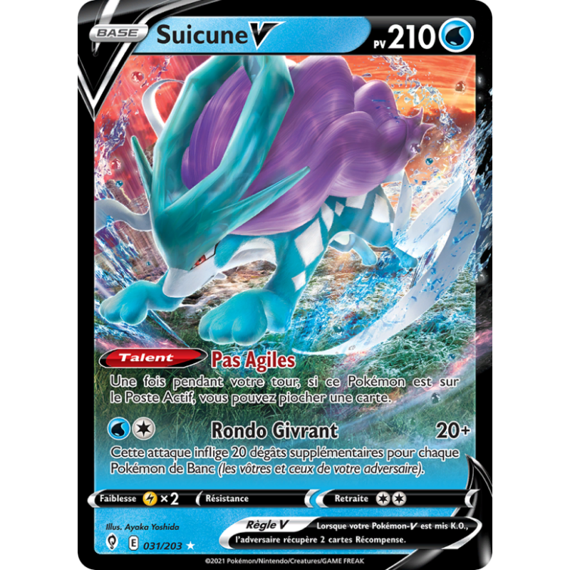 Suicune V 31/203