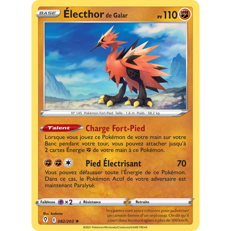 Électhor de Galar 82/203