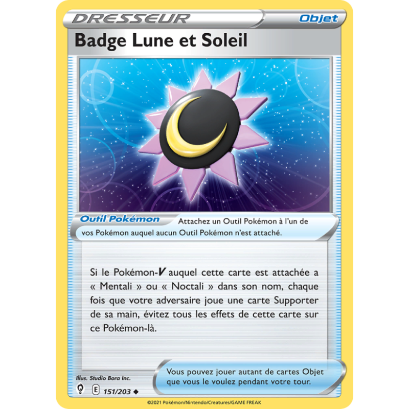 Badge Lune et Soleil 151/203