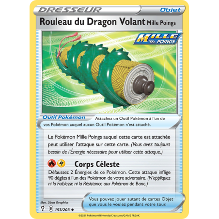 Rouleau du Dragon Volant Mille Poings 153/203