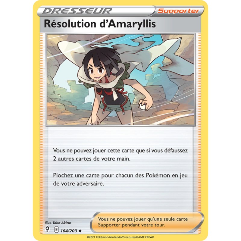 Résolution d'Amaryllis 164/203