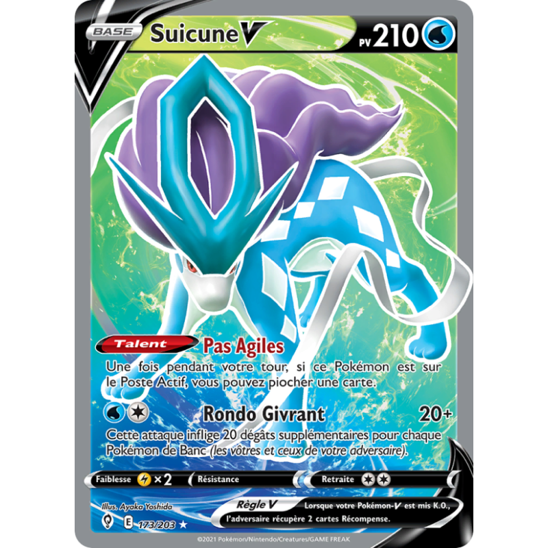 Suicune V 173/203