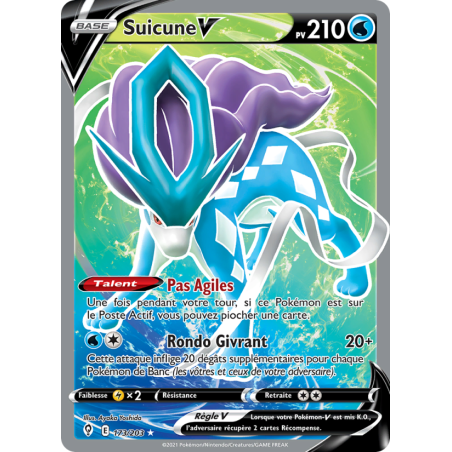 Suicune V 173/203