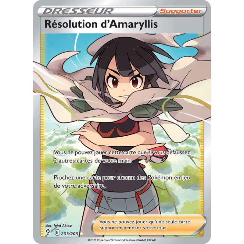 Résolution d'Amaryllis 203/203